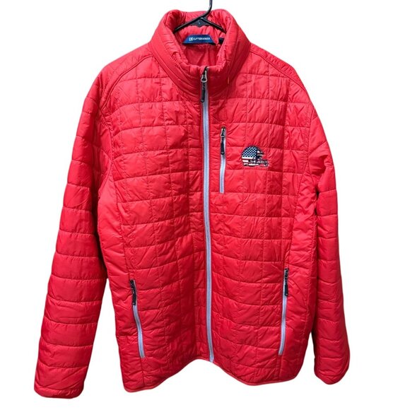 Cutter & Buck Other - Browns Americana Cutter & Buck Rainier PrimaLoft Mens Insulated Puffer Jacket